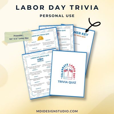 Labor Day Trivia Game – Printable Questions & Answers