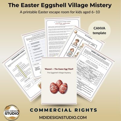 WANTED — The Easter Egg Thief!