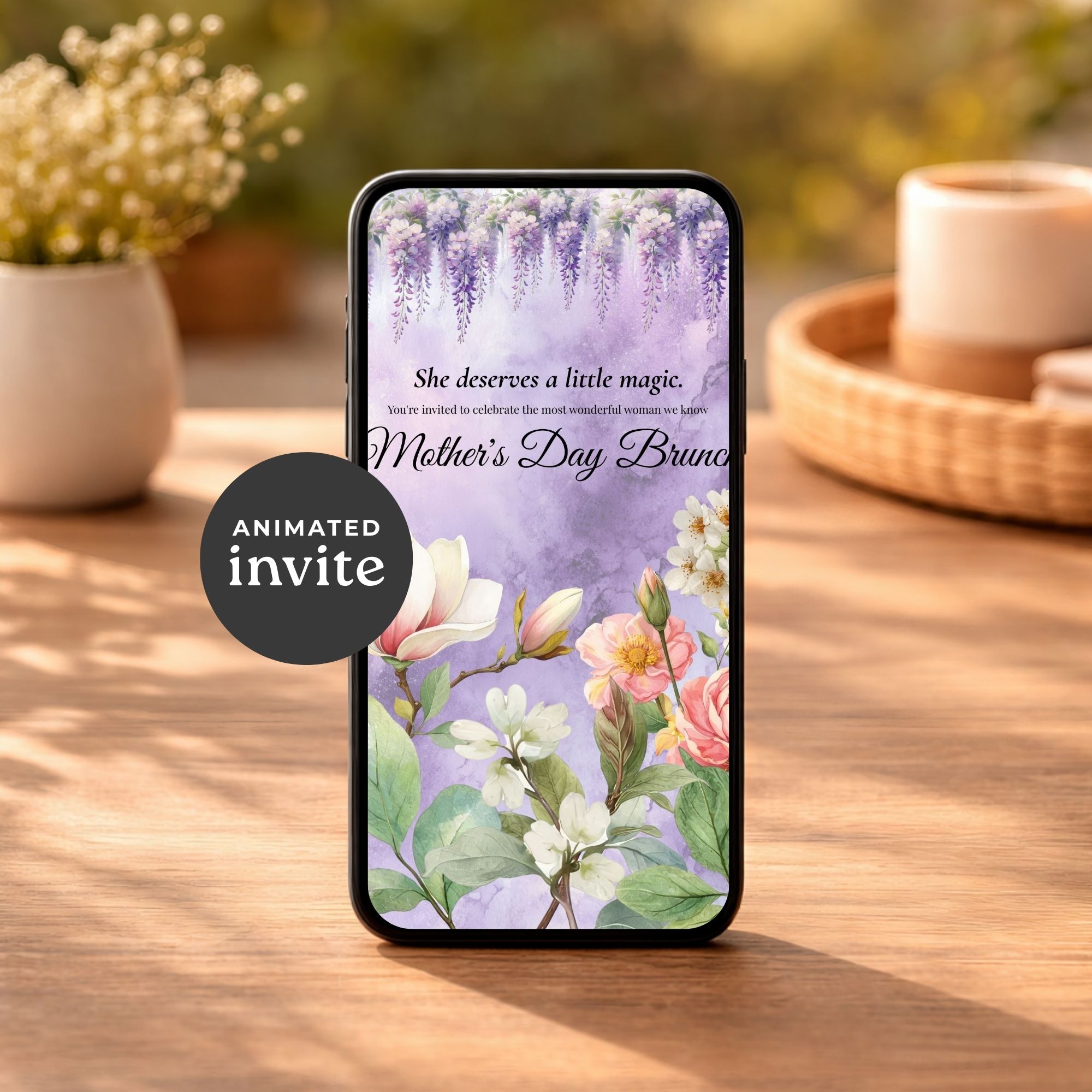 Mother's Day Animated Invite + RSVP Form - Image 6