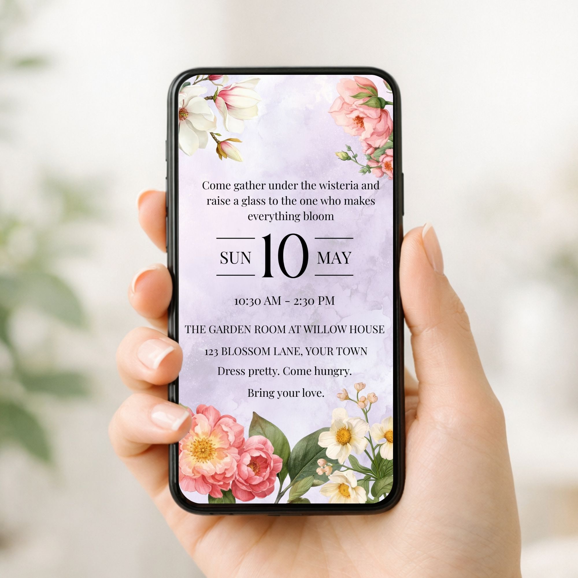 Mother's Day Animated Invite + RSVP Form - Image 3